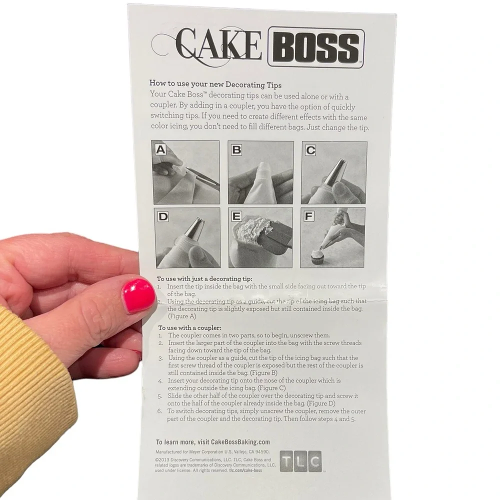Cake Boss 24 Piece Circus Cake‎ Decorating Kit - Cutters Tips Guides NEW